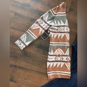Southwestern cardigan